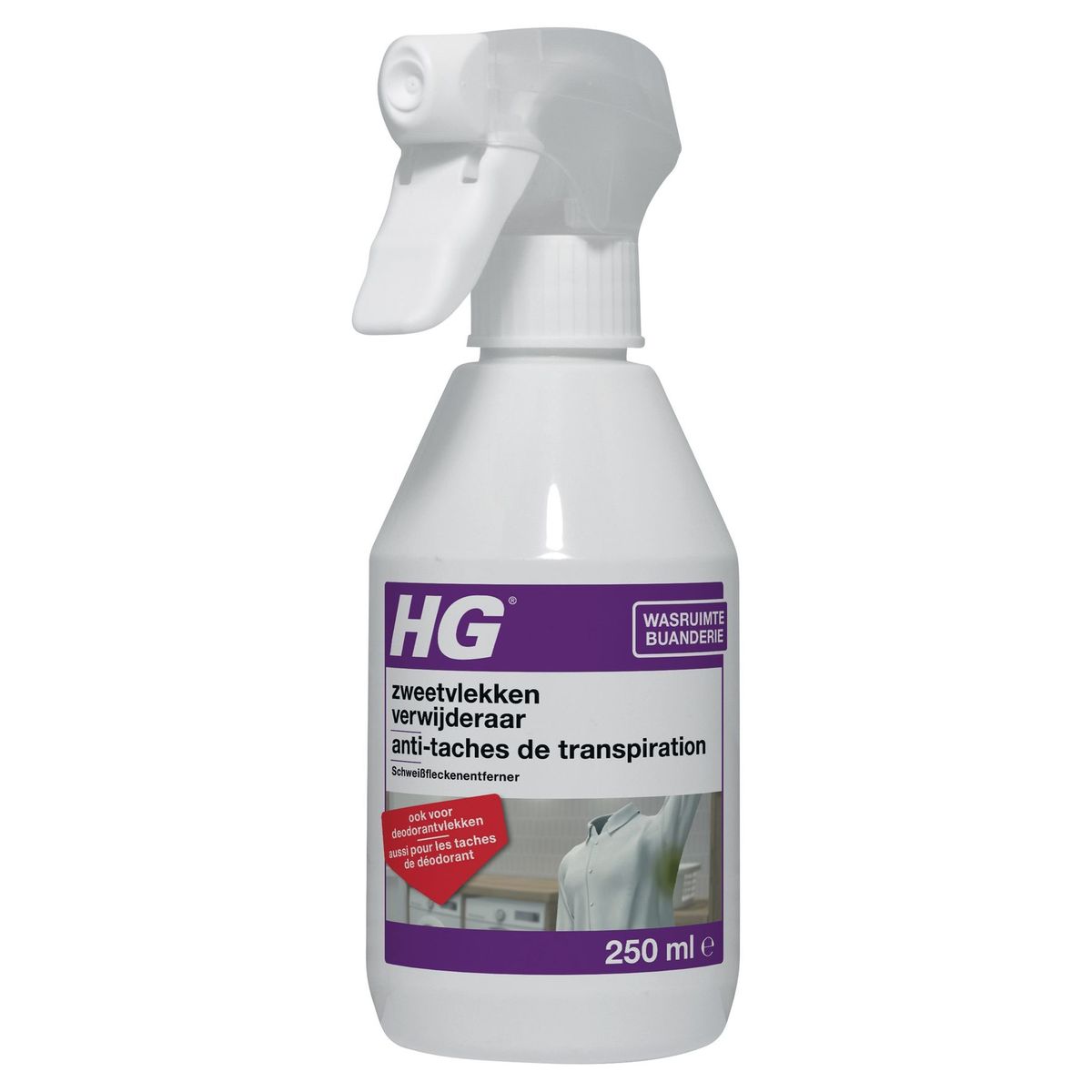 HG Buanderie Anti-Taches de Transpiration 250 ml