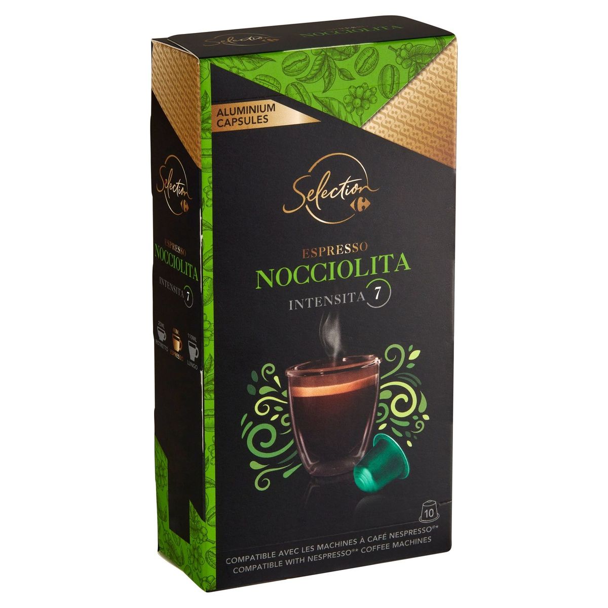 Carrefour Selection Espresso Nocciolita 10 Capsules 52 g