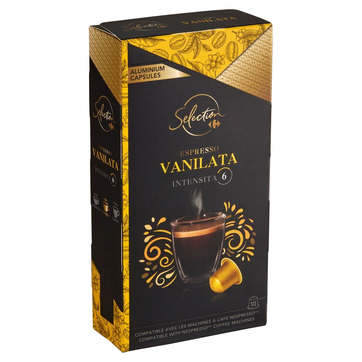 Carrefour Selection Espresso Vanilata 10 Capsules 52 g