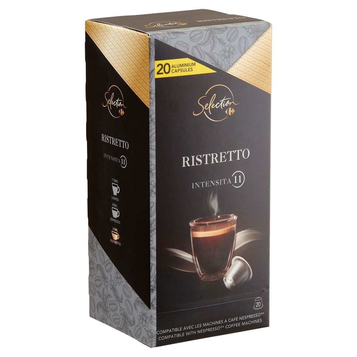 Carrefour Selection Ristretto 20 Capsules 104 g