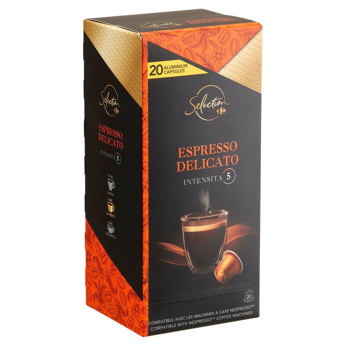 Carrefour Selection Espresso Delicato 20 Capsules 104 g