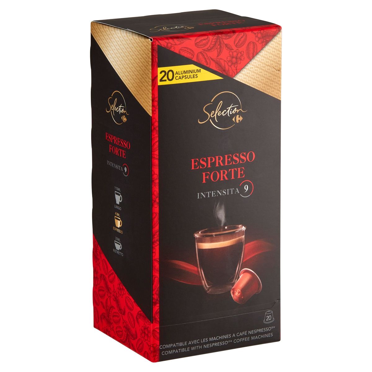 Carrefour Selection Espresso Forte 20 Stuks 104 g