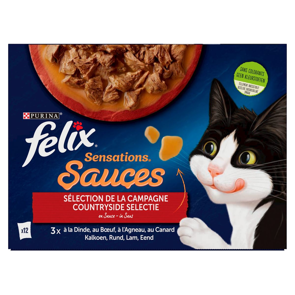 Felix Sensations Sauces Countryside Selectie in Saus 12 x 85 g