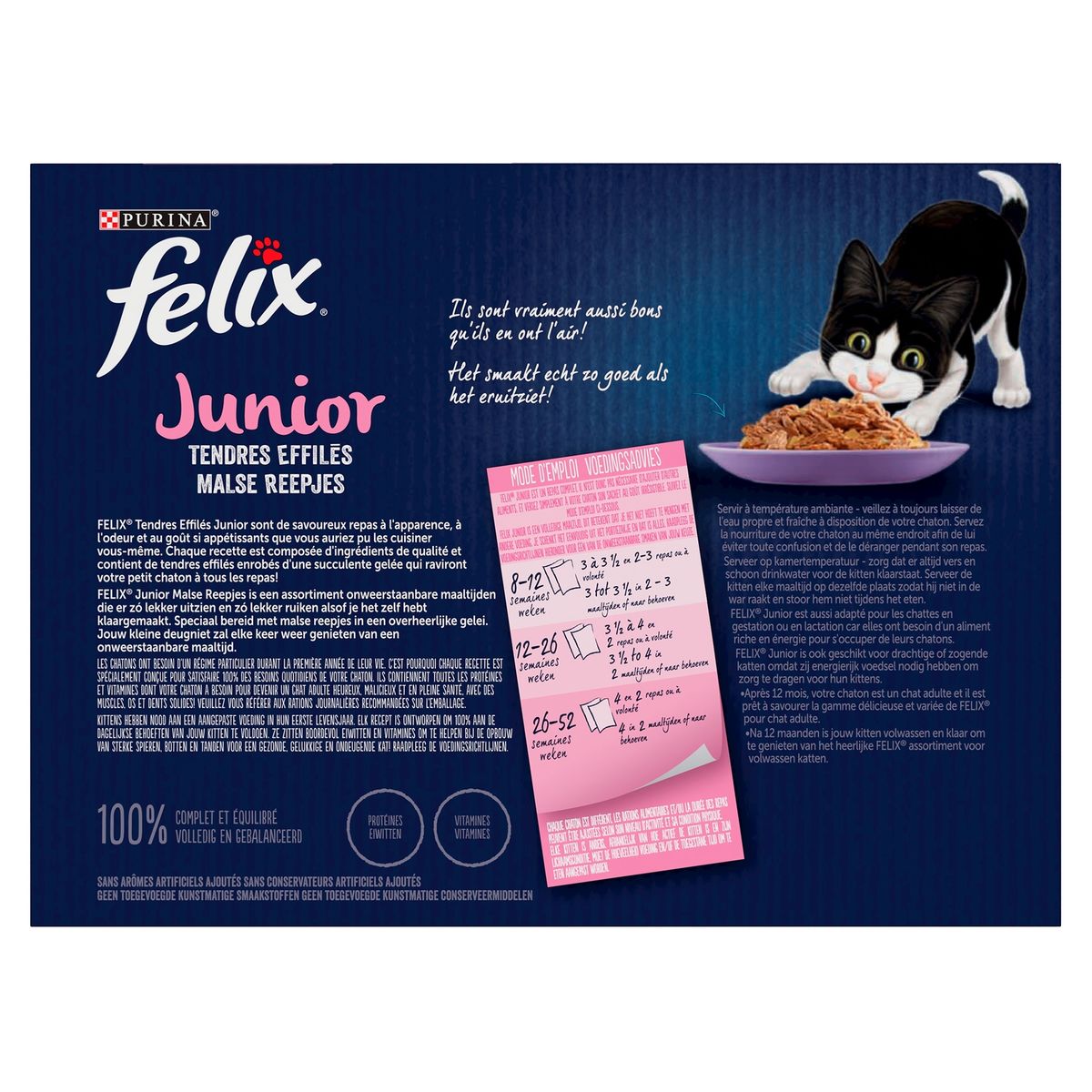 Felix Malse Reepjes Junior Mix Selectie in Gelei 12 x 85 g