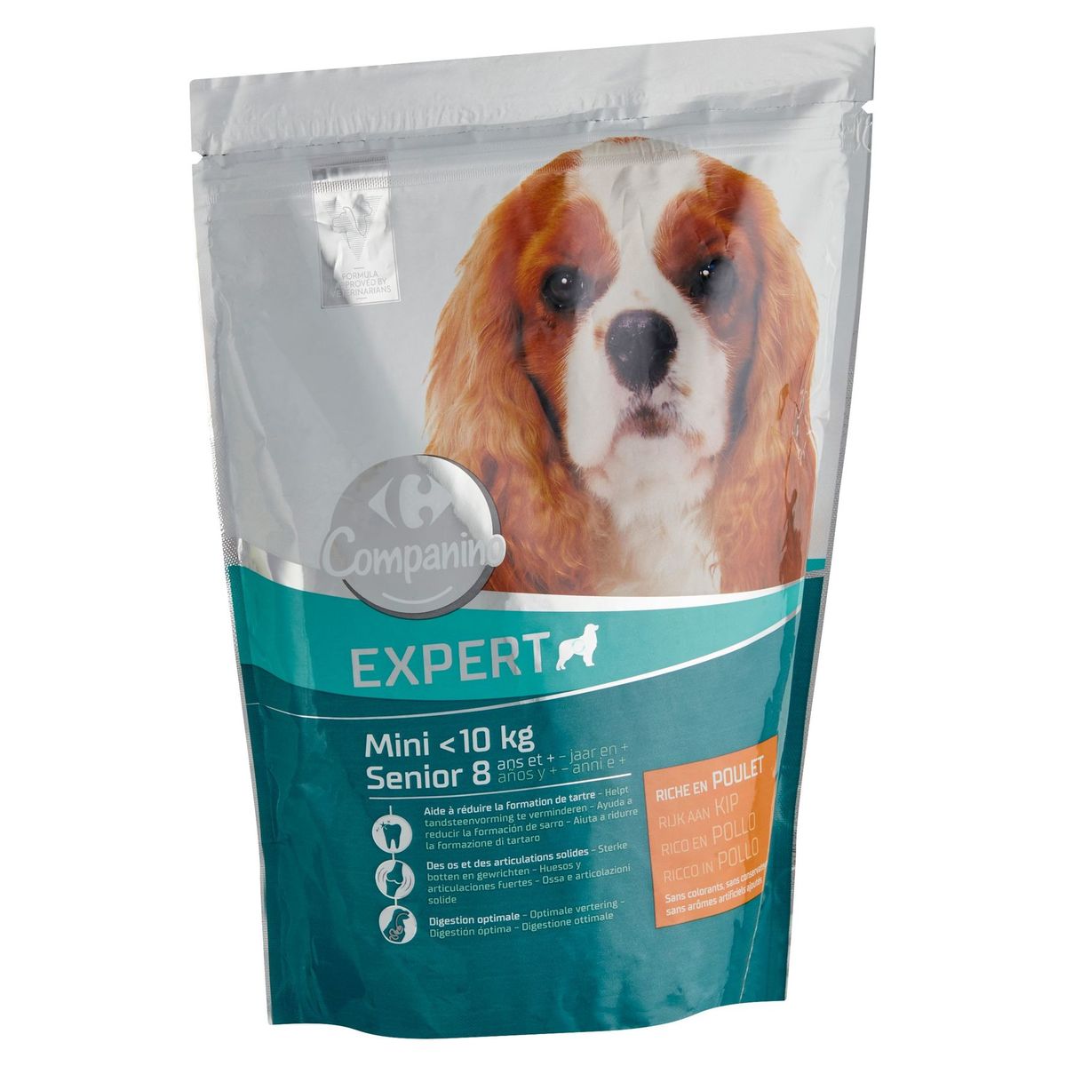 Carrefour Companino Expert Mini < 10kg Senior 8 ans + 1.5 kg