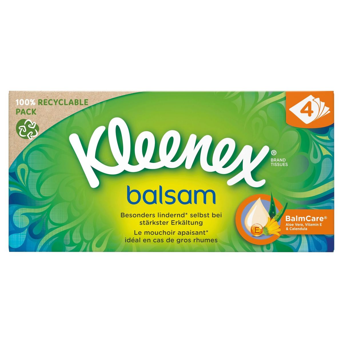 Kleenex Balsam Boite 2 x 56 pcs