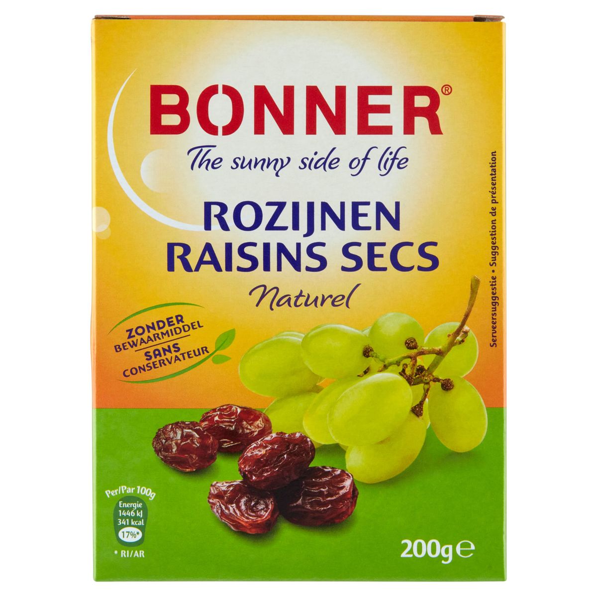 Bonner Rozijnen Naturel 200 g