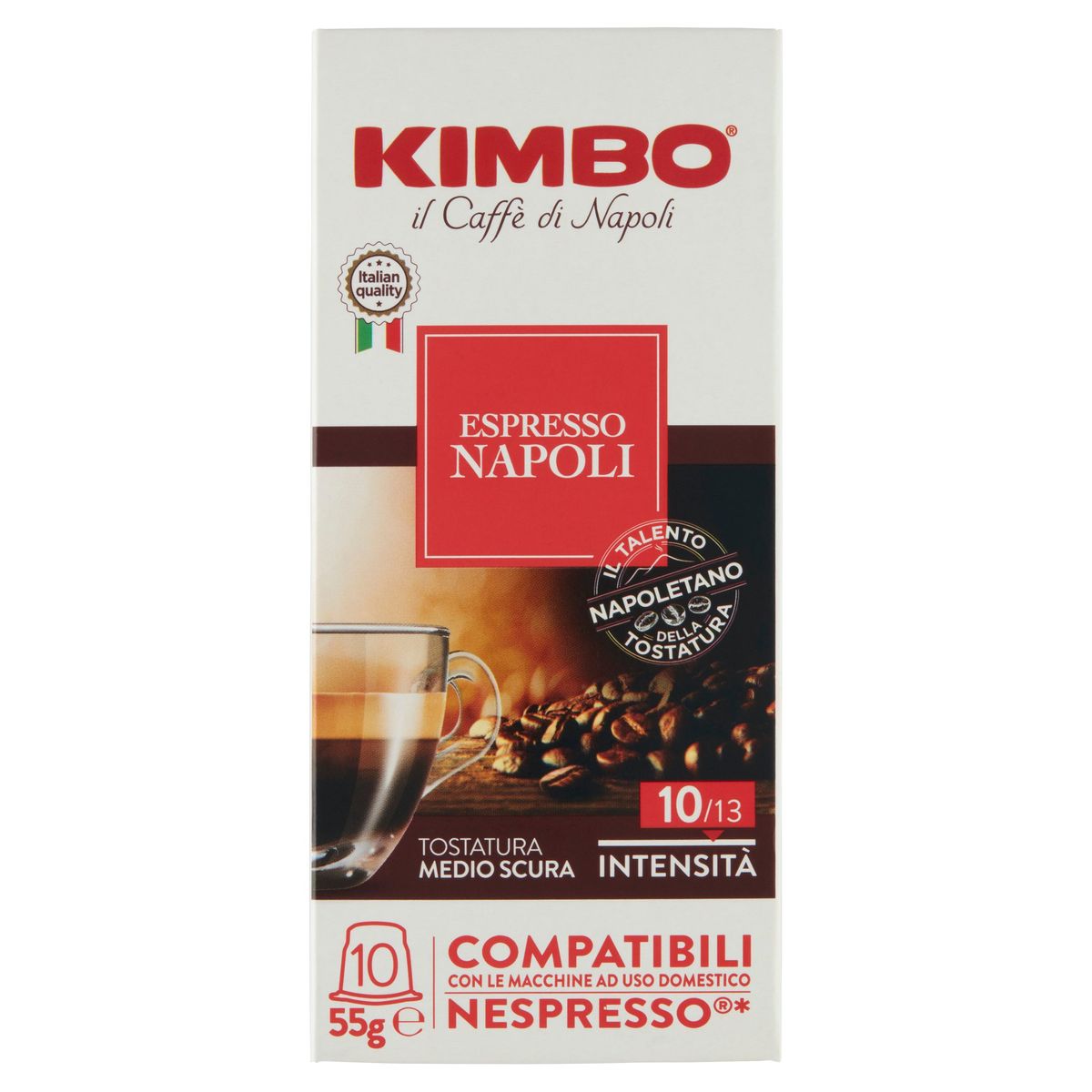 Kimbo Espresso Napoli 10 Capsule 55 g