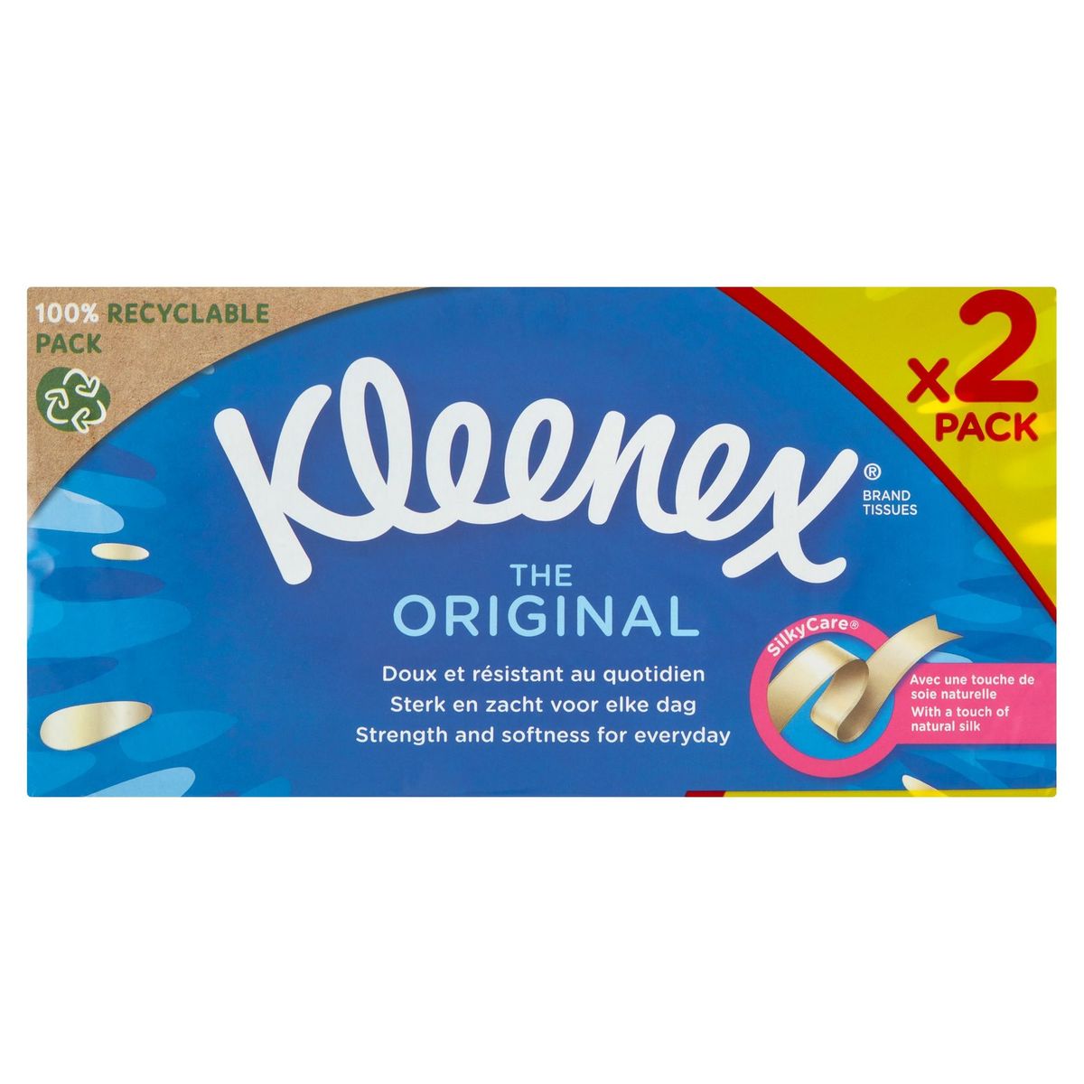 Kleenex The Original 3-Épaisseurs 2 x 72 Pièces