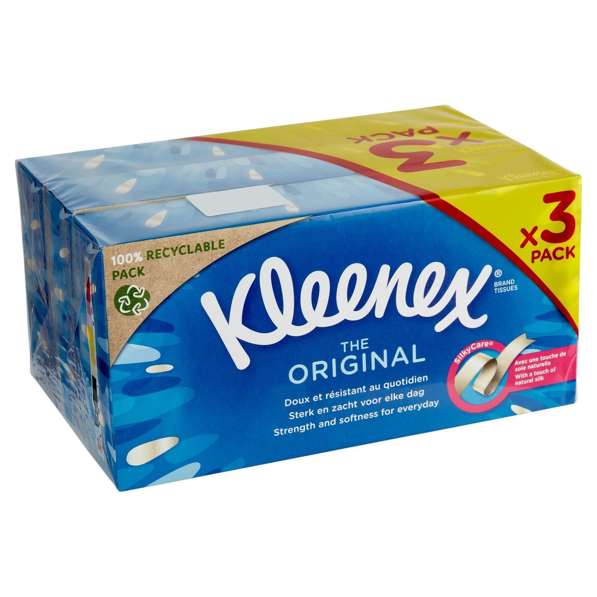 Kleenex The Original 3-Épaisseurs 3 x 72 Pièces