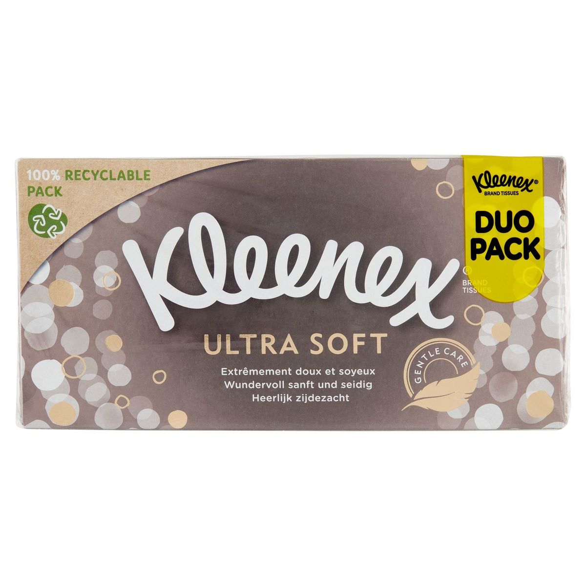 Kleenex Ultra Soft 3-Épaisseurs Duo Pack 2 x 64 Pièces