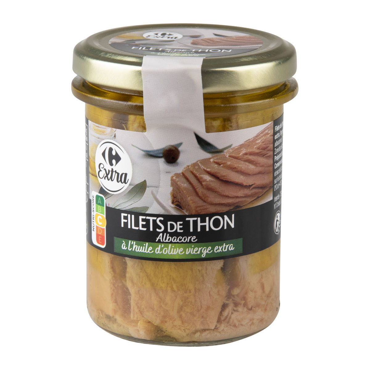 Carrefour Extra Filets de Thon Albacore 190 g