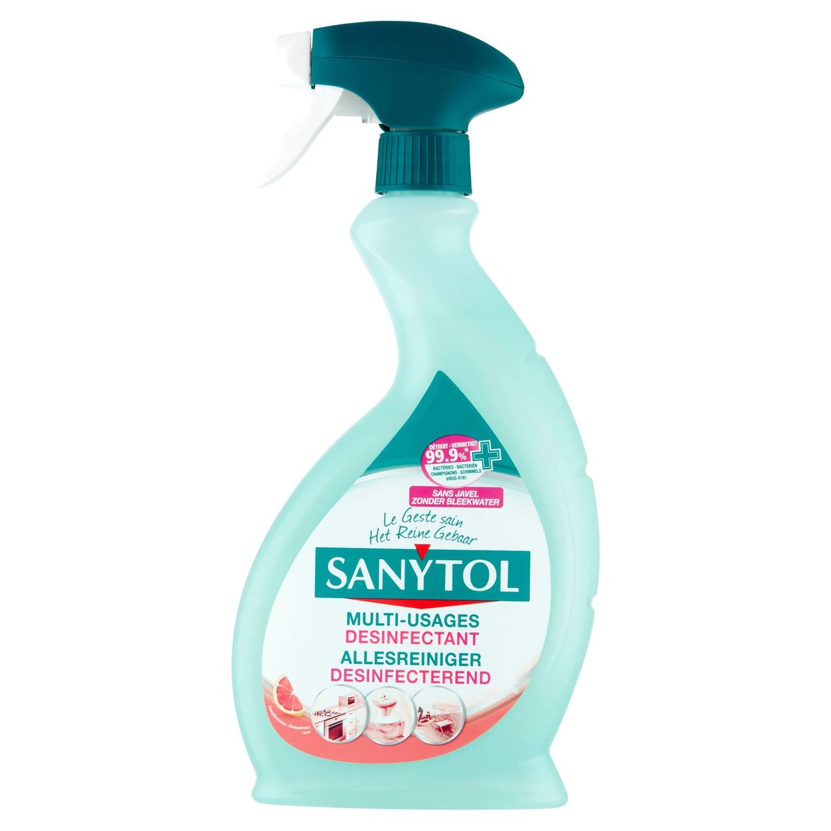Sanytol Multi-Usages Desinfectant Pamplemousse 500 ml