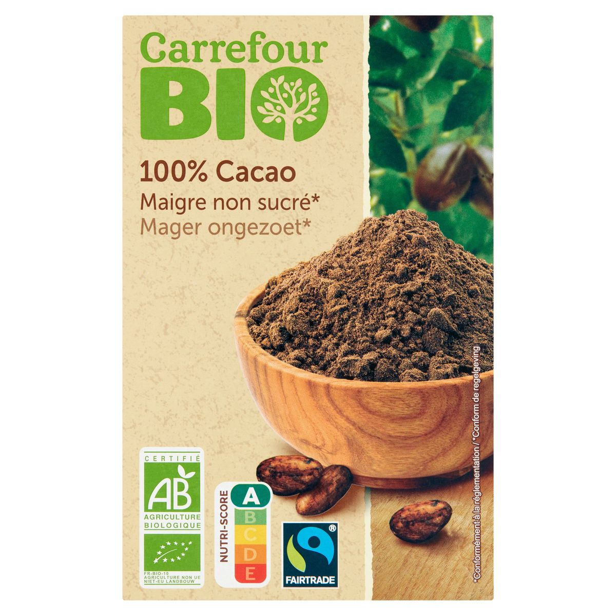 Carrefour Bio 100% Cacao 250 g
