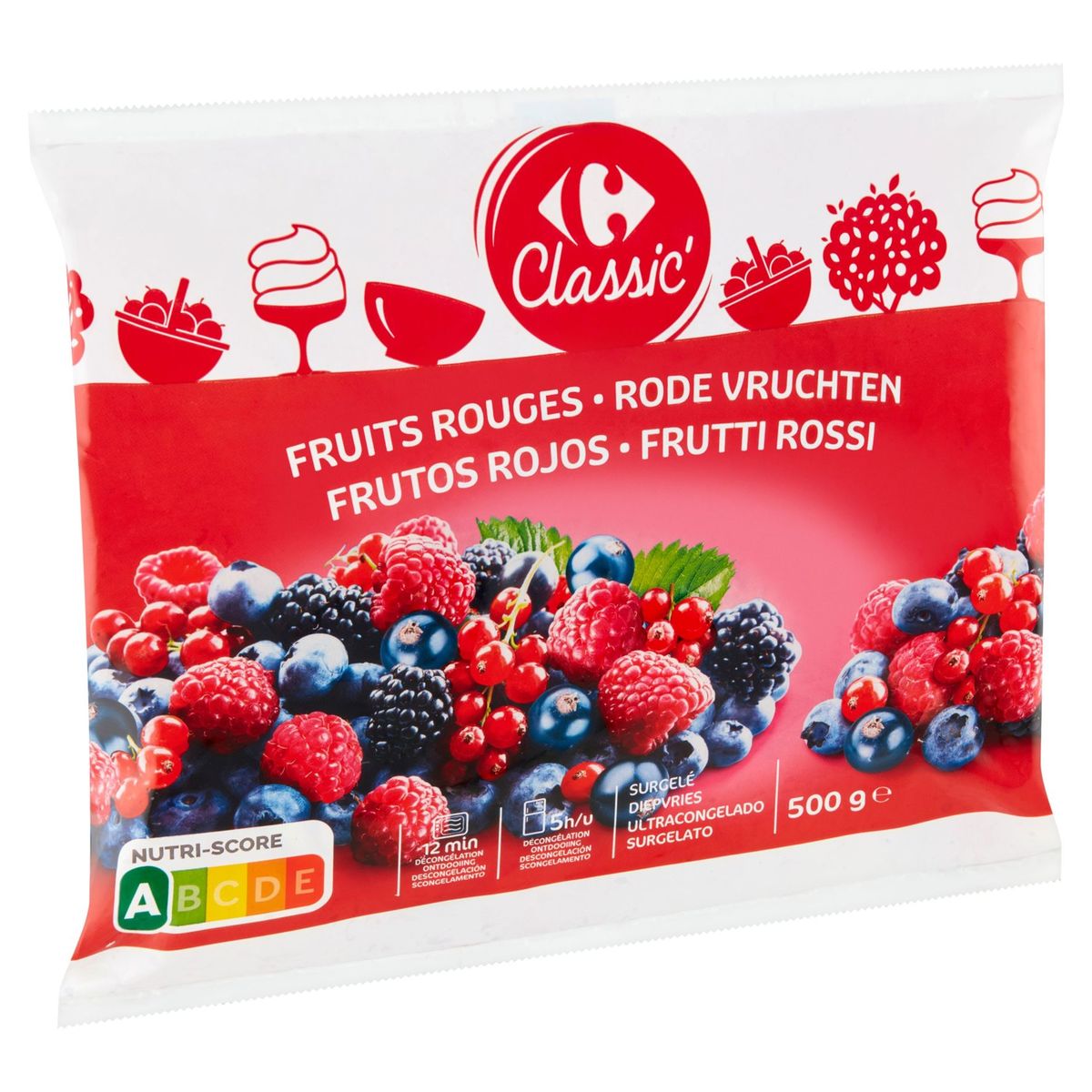Carrefour Classic' Fruits Rouges 500 g