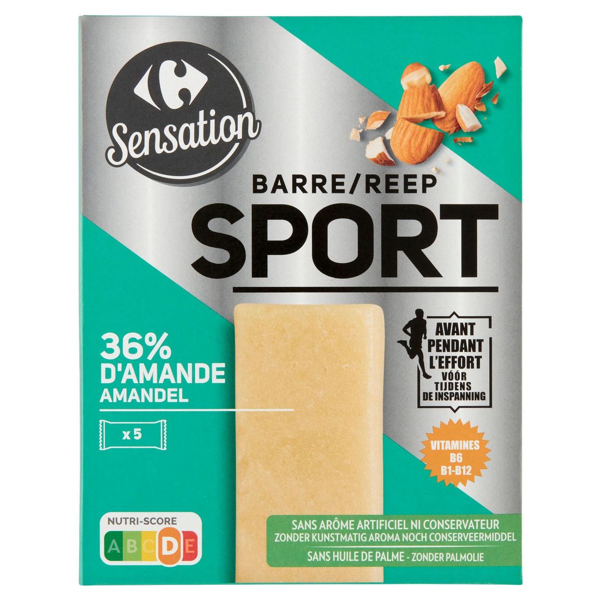 Carrefour Sensation Reep Sport 5 x 25 g