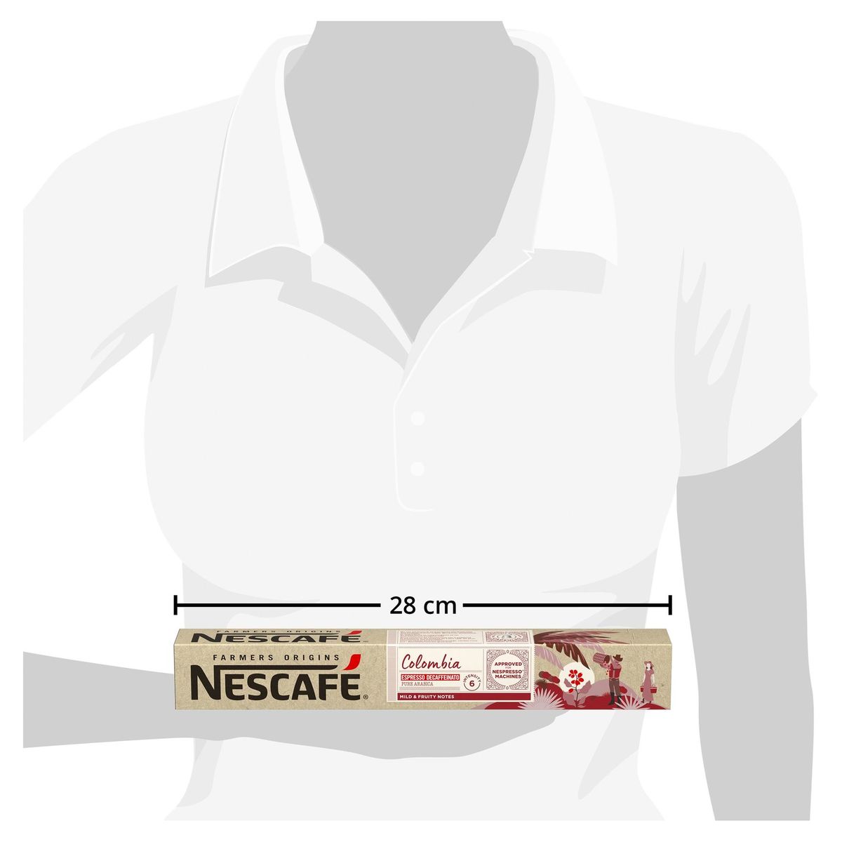 Nescafé Farmers Origins Koffie Colombia Decaf Espresso  10 Capsules