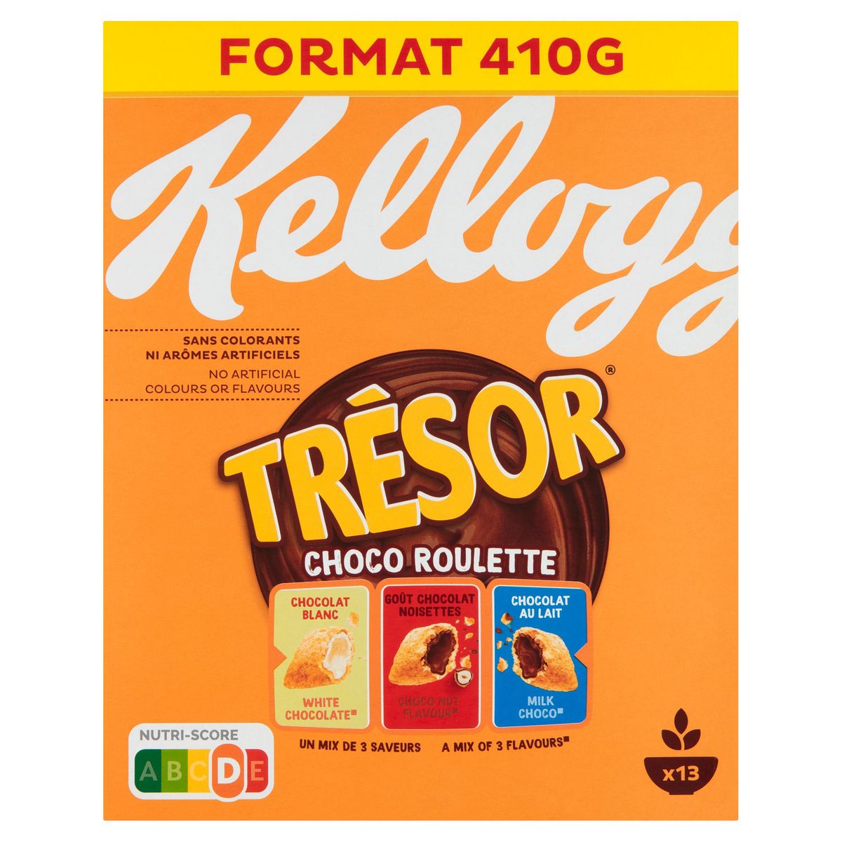 Trésor de Kellogg's - Pars à la chasse de tes 4 saveurs préférées dans un  paquet du nouveau Trésor #ChocoRoulette. Par ici les chocolats.