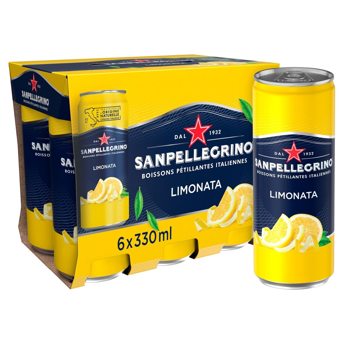Sanpellegrino Limonade limonata 6 x 33cl