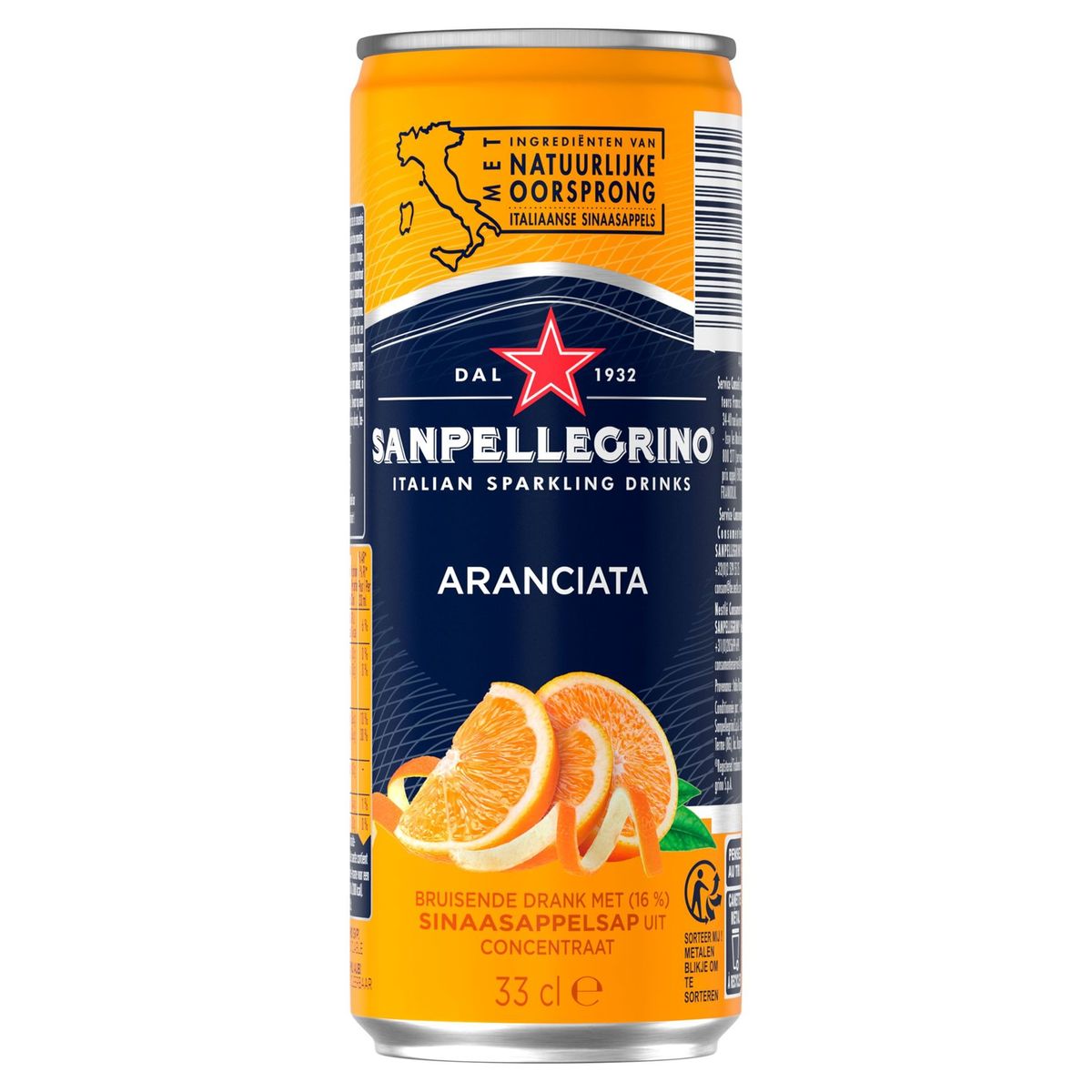 Sanpellegrino Limonade aranciata 33cl
