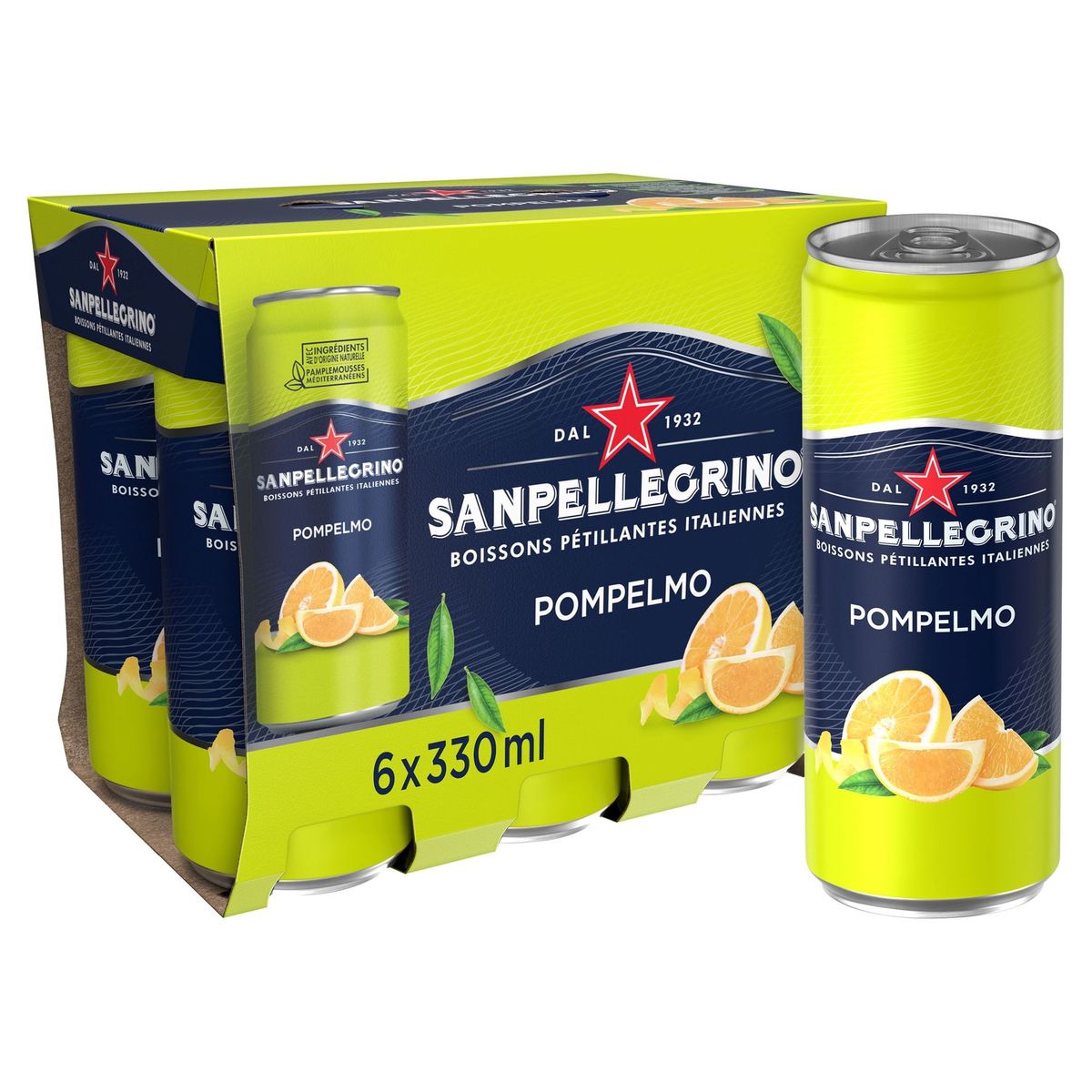 Sanpellegrino Limonade pompelmo 6 x 33cl