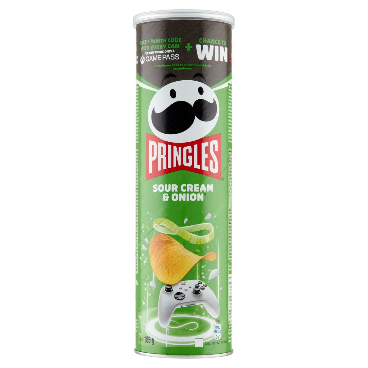 Pringles Chips Tuiles Crème et Oignons 185 g