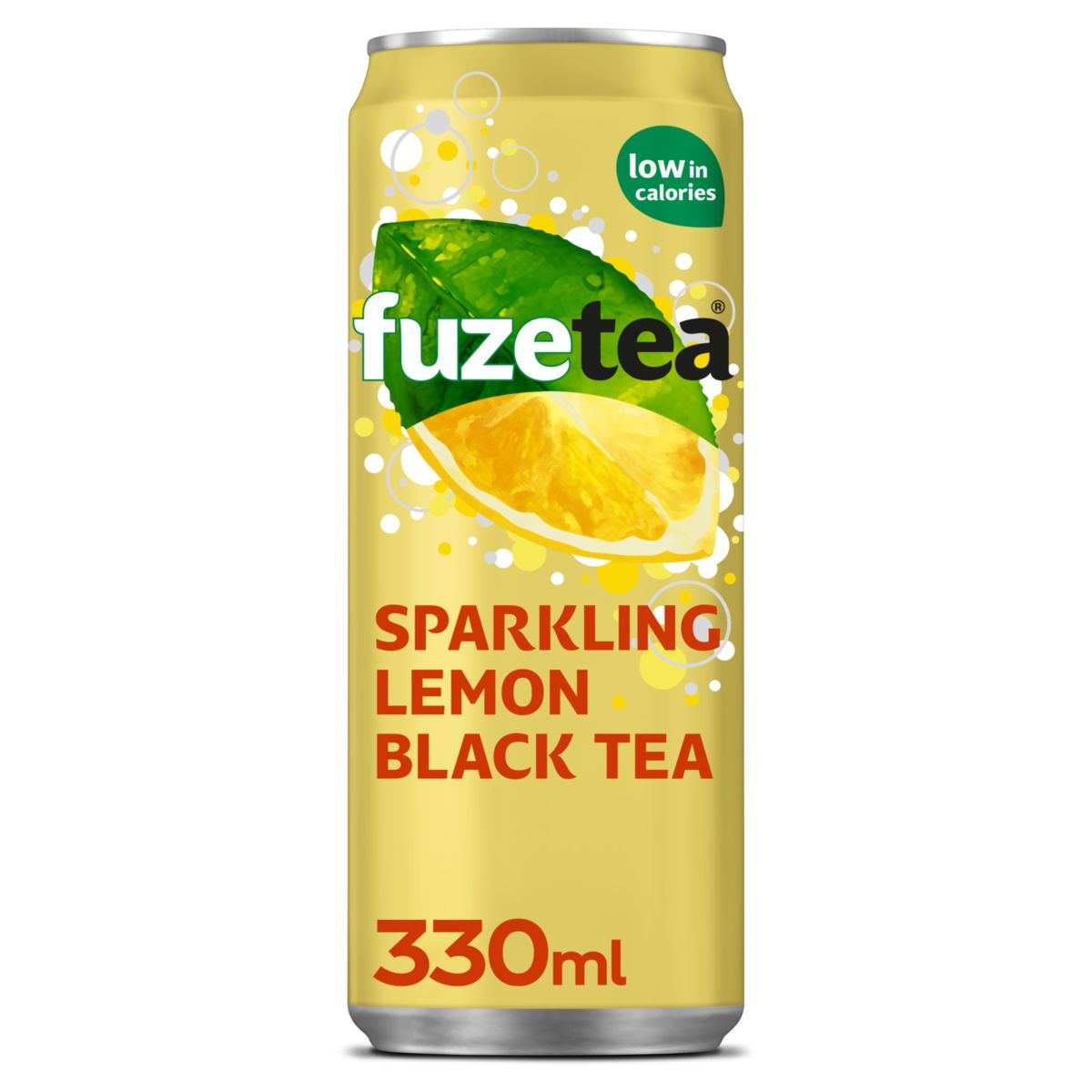 Fuze Tea Sparkling Black Tea Lemon  Iced Tea 330 ml