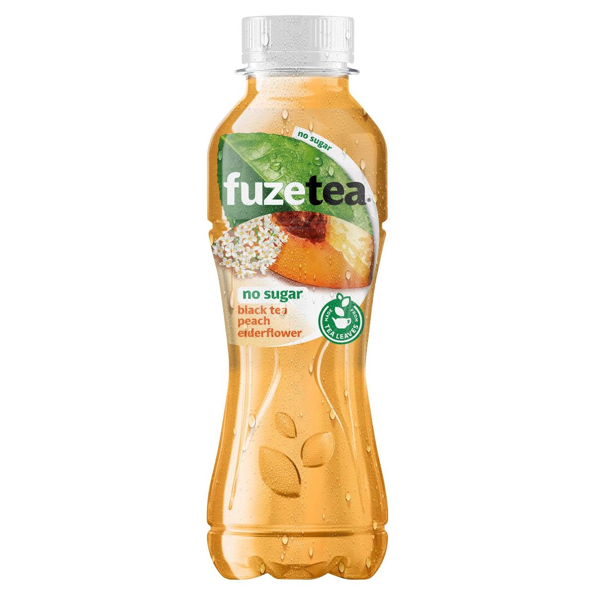 Fuze Tea Black Tea Peach Elderflower No Sugar  Iced Tea 400 ml