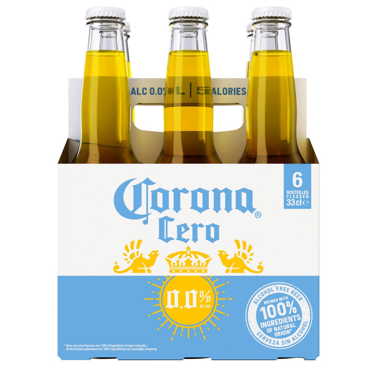 Corona Cero 0.0% Alc. Bouteilles 6 x 33 cl
