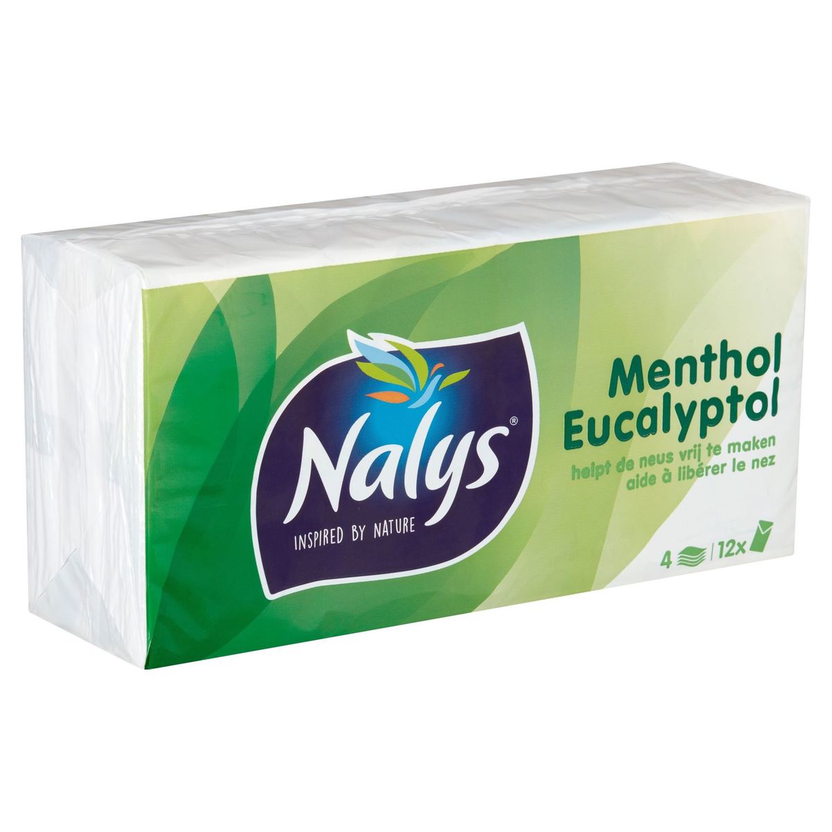 Nalys Menthol Eucalyptol 4 Épaisseurs 12 Pièces