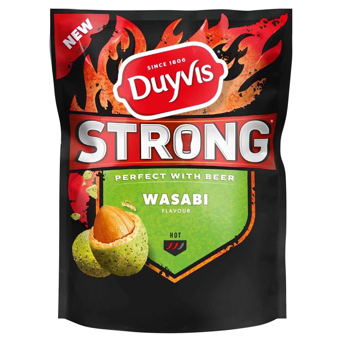 Duyvis Strong Wasabi Nootjes 175 gr