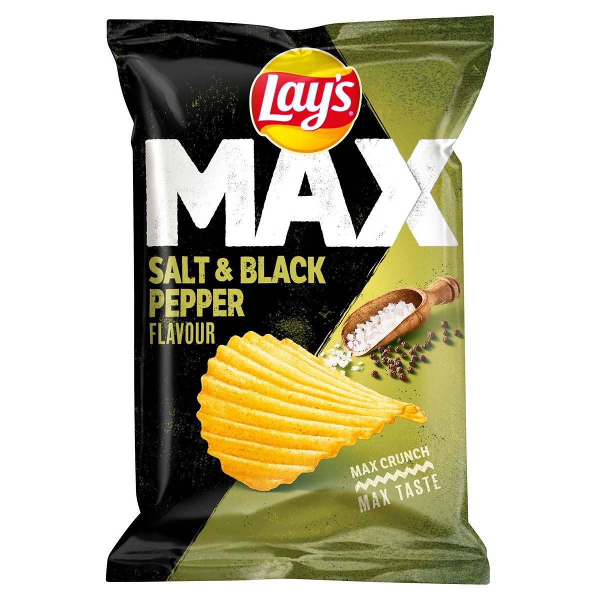 Lay's Max Salt & Black Pepper Chips 45 gr