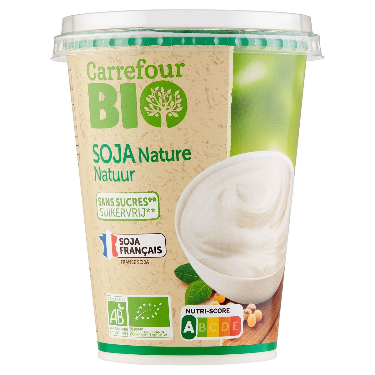 Carrefour Bio Soja Nature 400 g