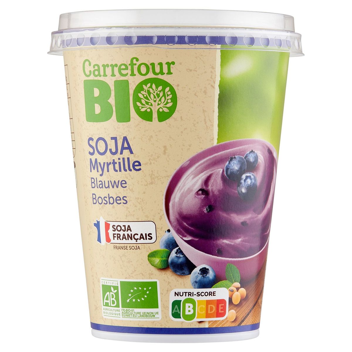 Carrefour Bio Soja Myrtille 400 g