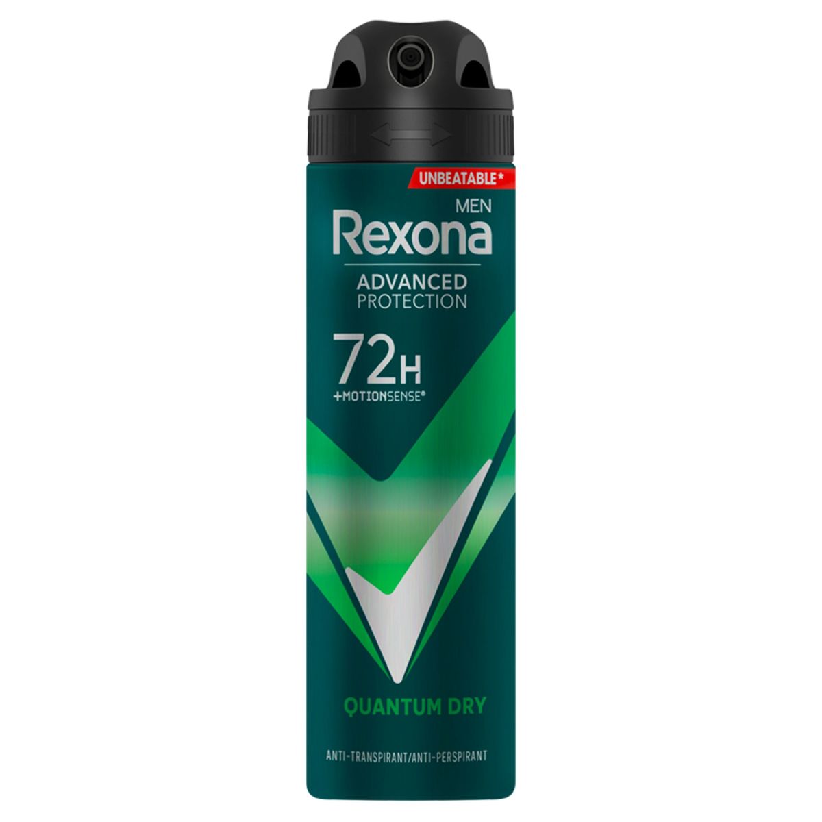 Rexona Men spray Deodorant 72h nonstop Spray Quantum Dry 150 ml
