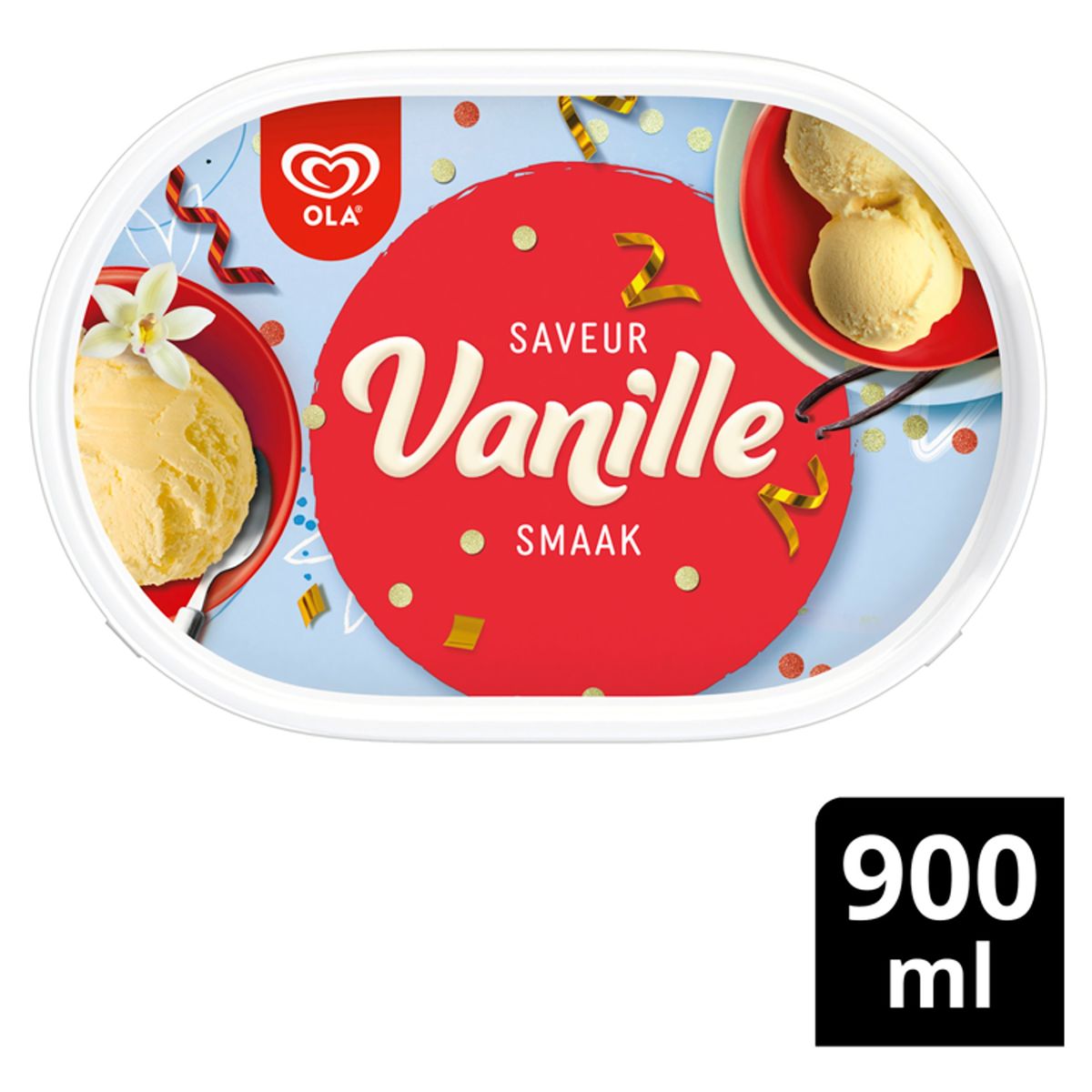 Ola Ola Glace Vanille 900 ml
