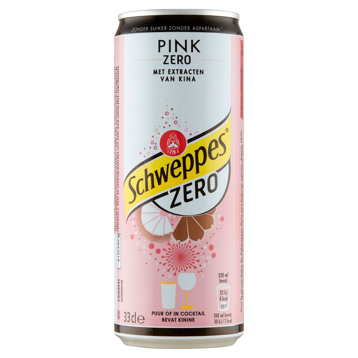 Schweppes Zero Pink 33 cl