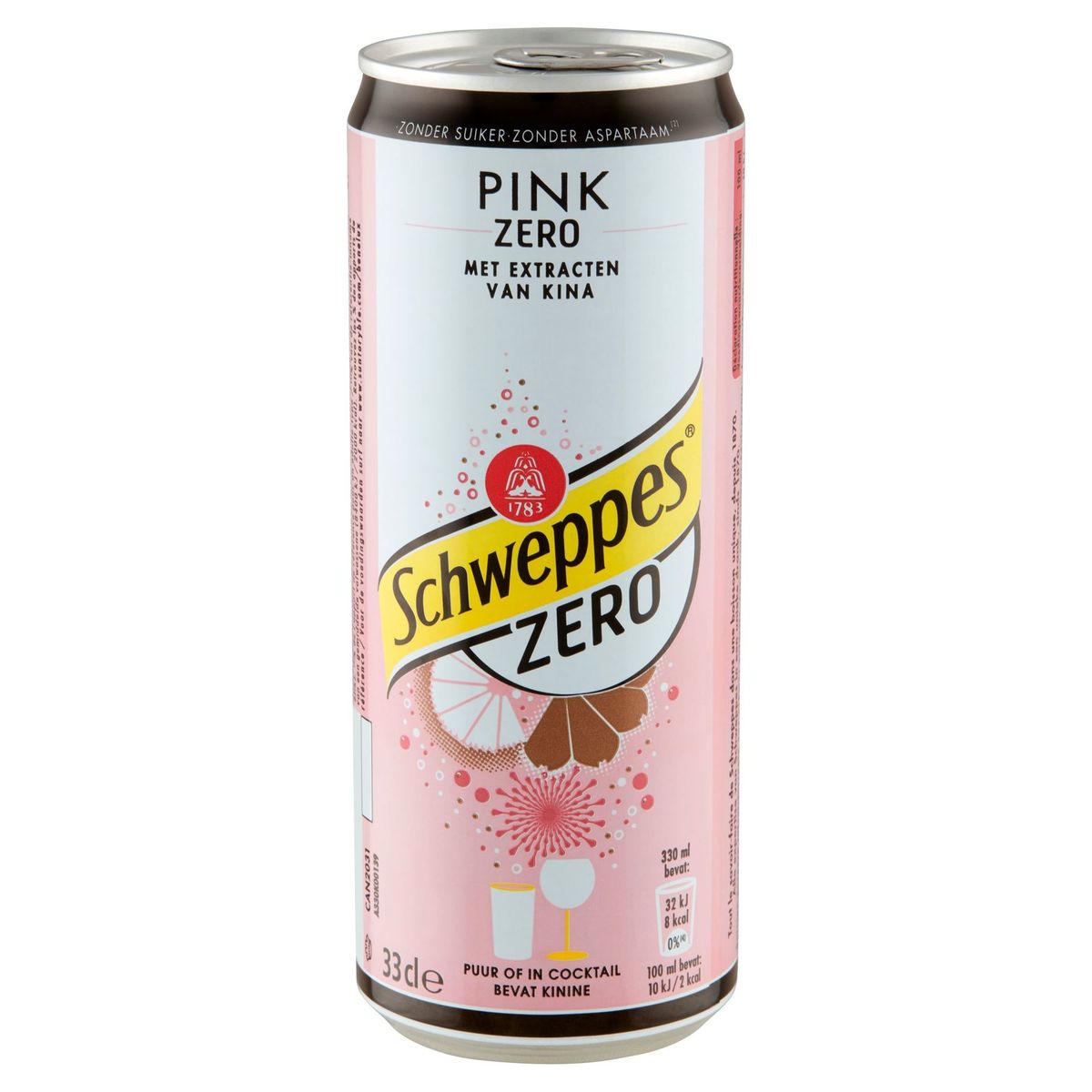 Schweppes Zero Pink 33 cl