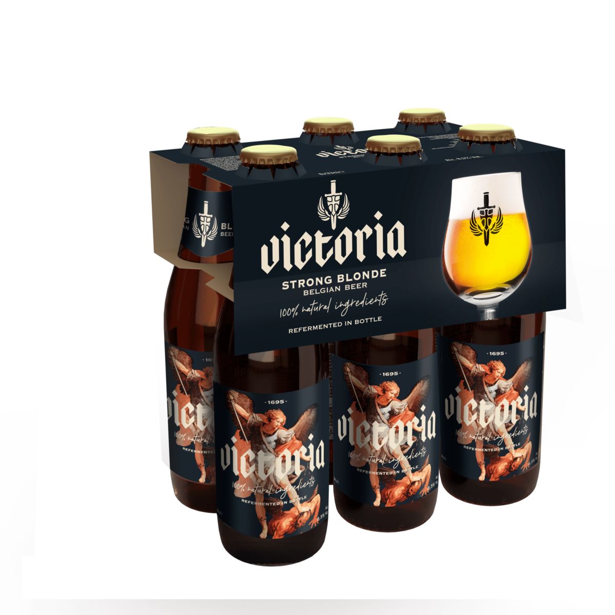 Victoria Strong Blonde Belgian Beer flessen 6 x 33 cl Carrefour Site