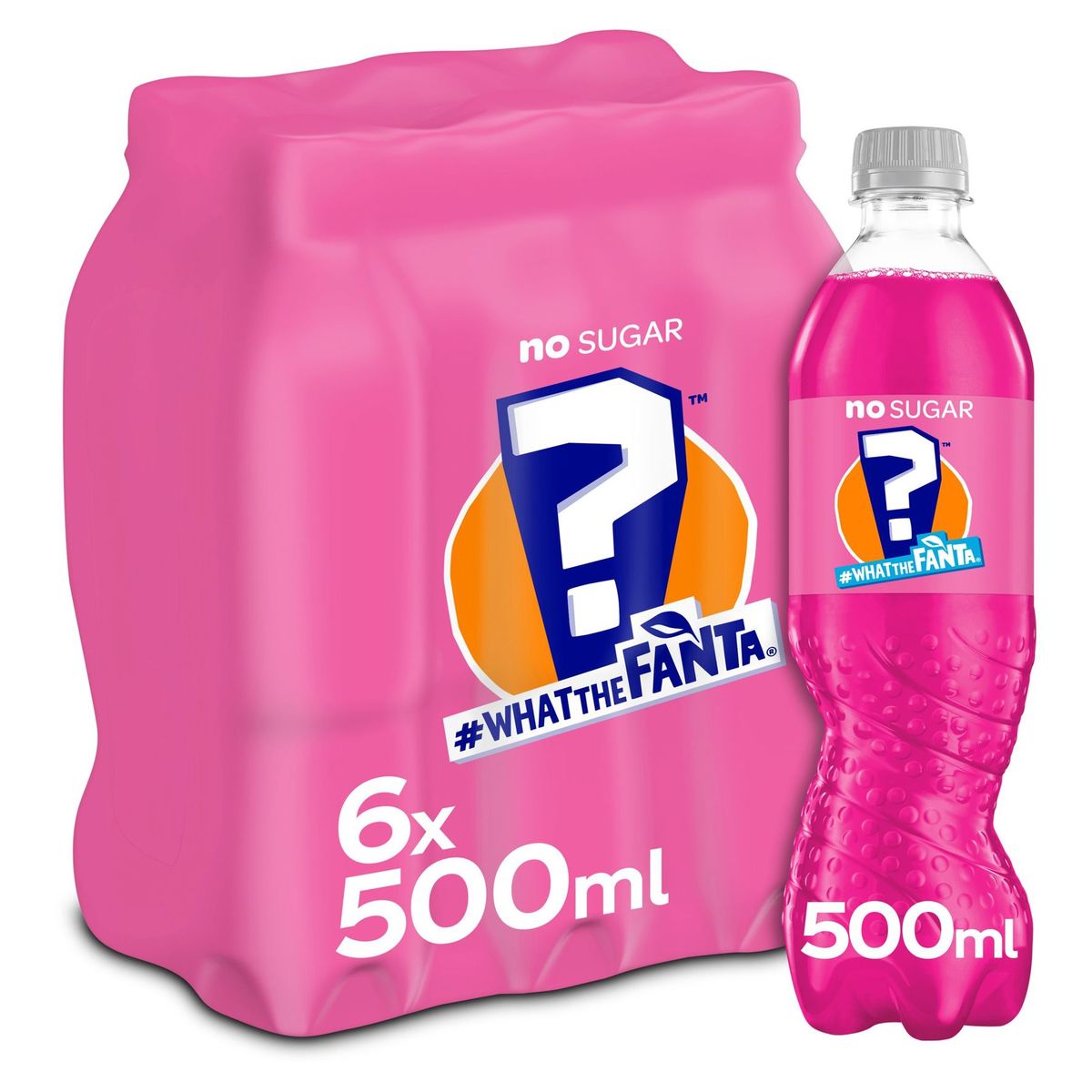 Fanta No Sugar WTF Lemonade 6 x 500 ml