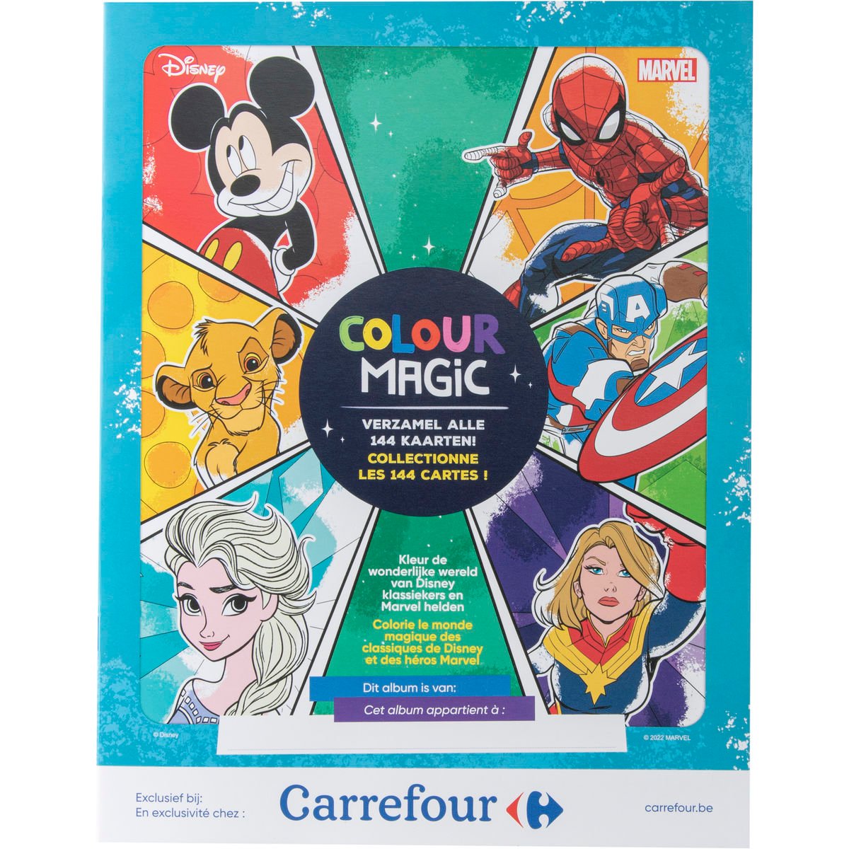 Disney Color Magic Album à colorier 22,5 x 29 cm