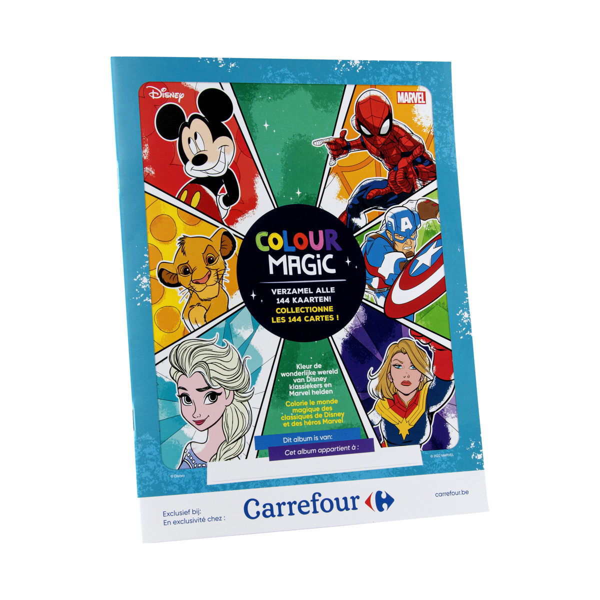 Disney Color Magic Album à colorier 22,5 x 29 cm