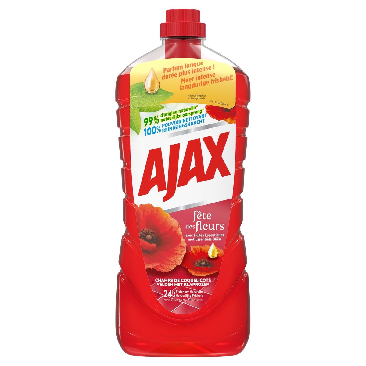 Ajax Fête des Fleurs Rode Bloemen allesreiniger - 1.25L