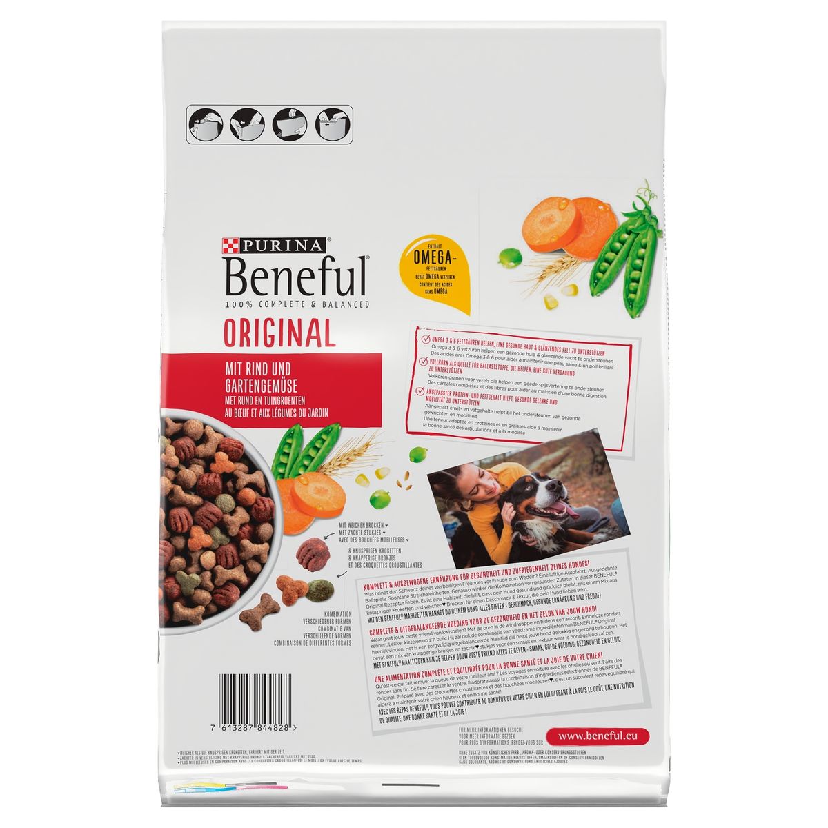 Beneful Original met Rund en Tuingroenten 2.8 kg
