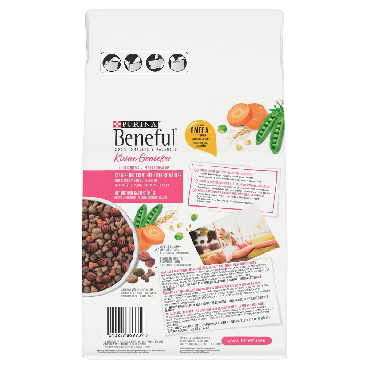 Beneful Kleine Genieter met Rund en Tuingroenten 1.4 kg