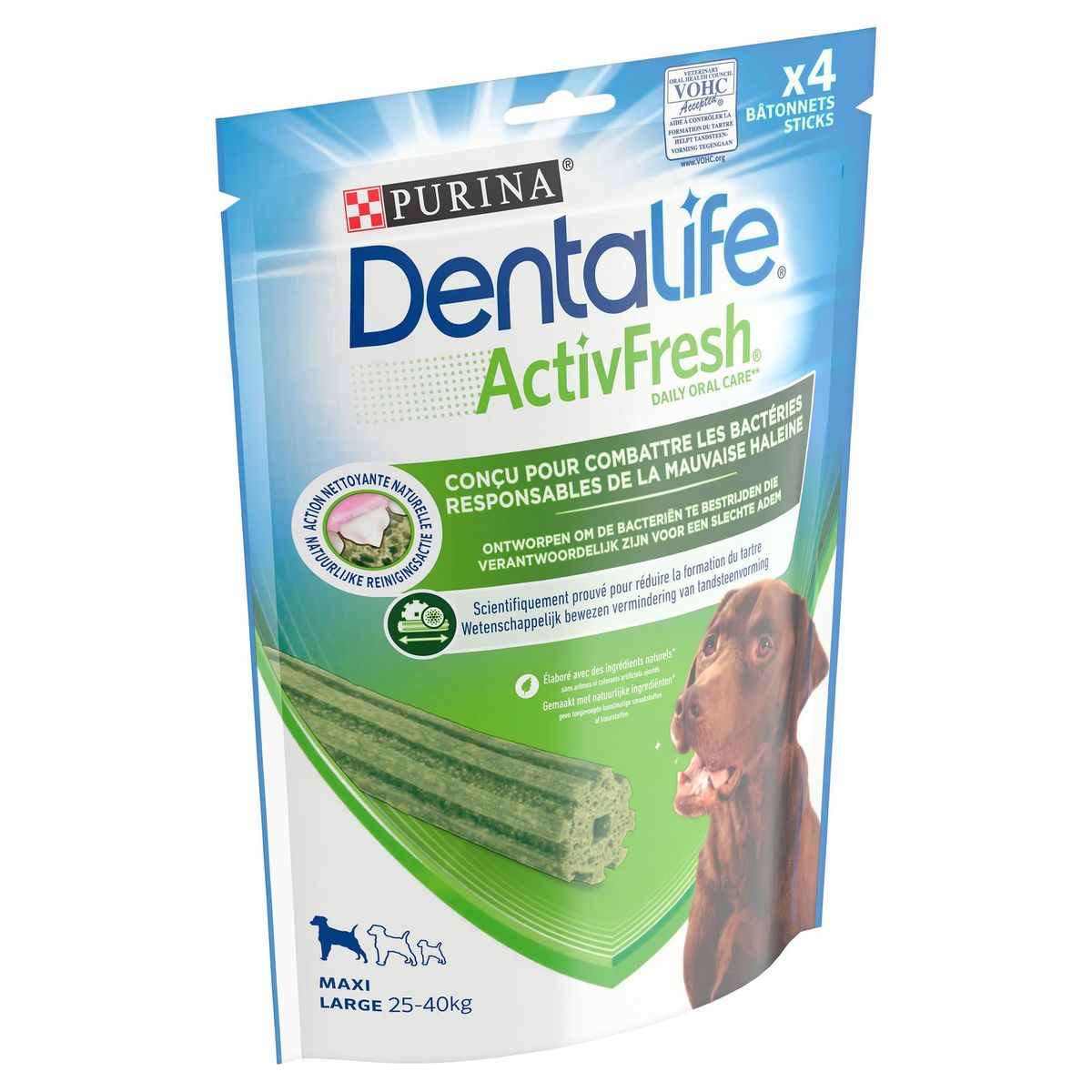Dentalife ActivFresh Daily Oral Care Maxi 20 - 40 kg 142 g