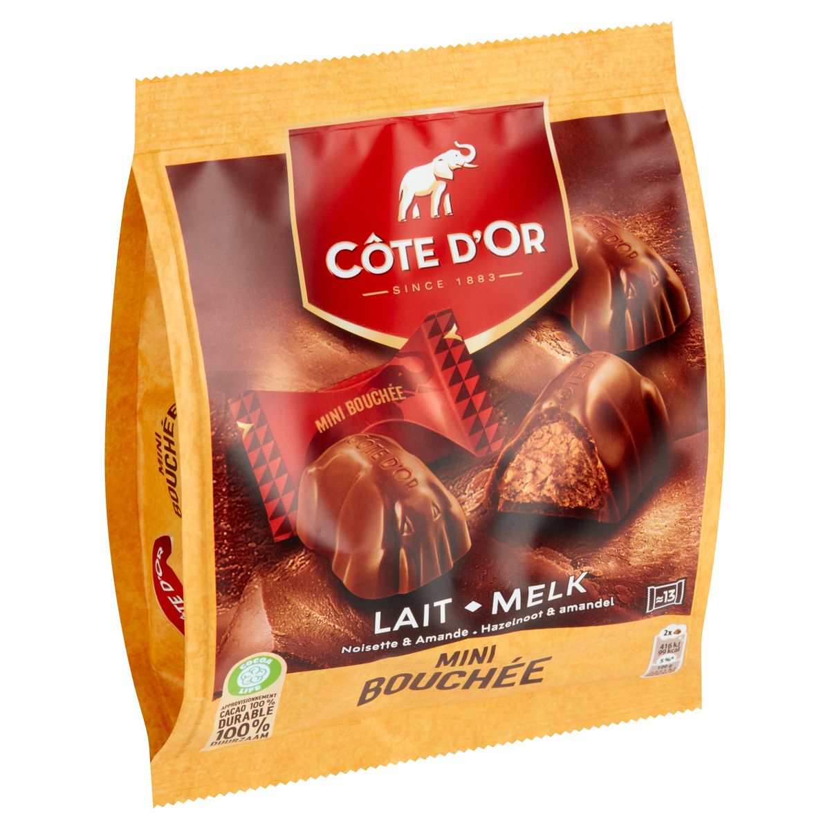 Côte d'Or Mini Bouchée Pralines Melkchocolade 122 g