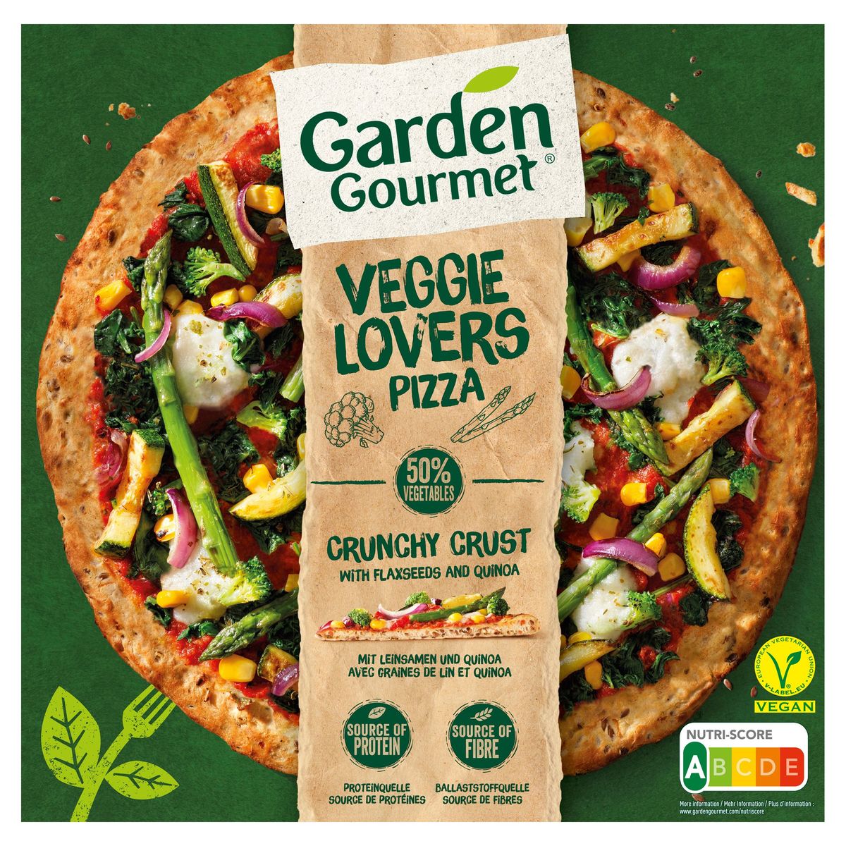 GARDEN GOURMET Pizza Veggie Lovers 430g