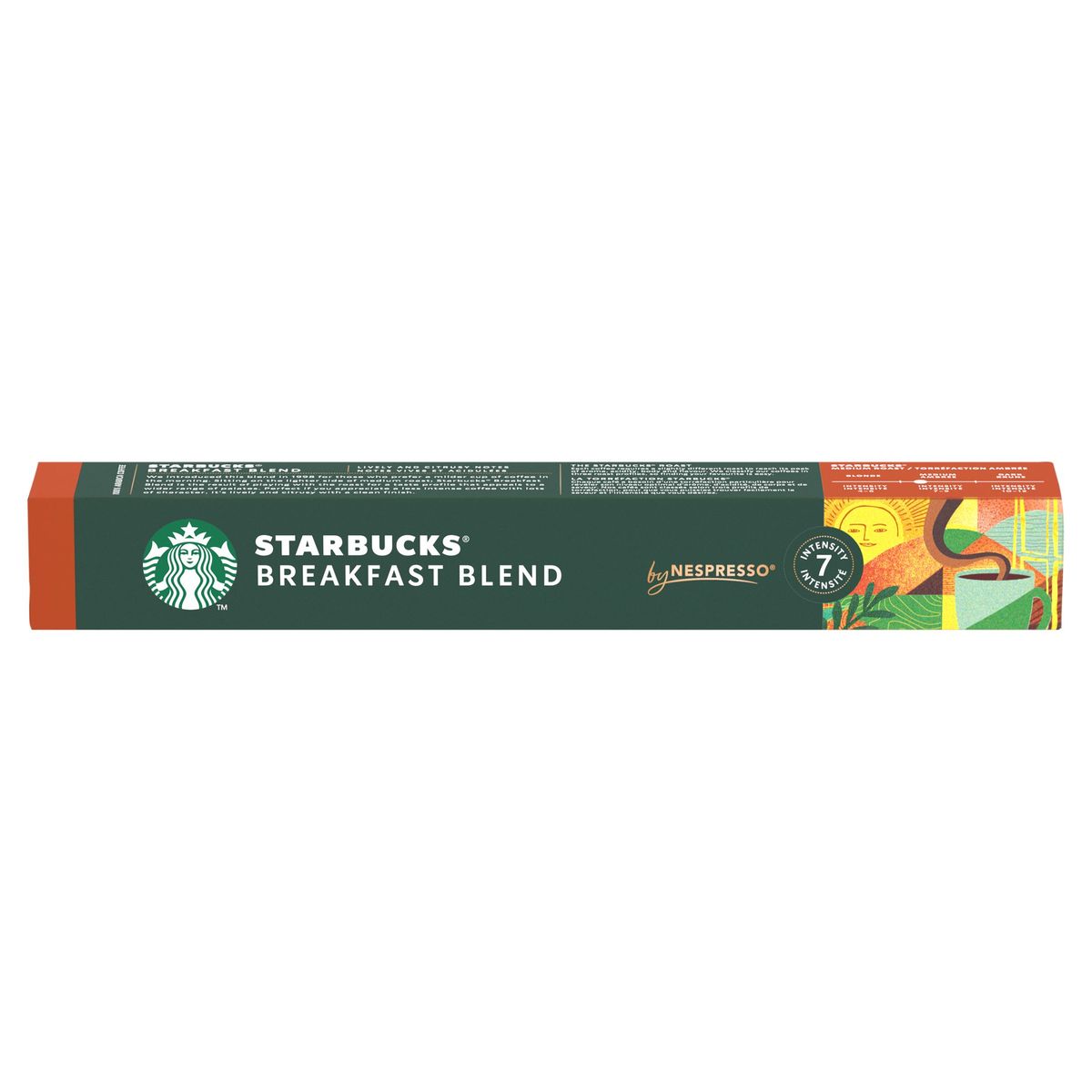 Starbucks by Nespresso Koffie Breakfast blend 10 capsules 12x56g