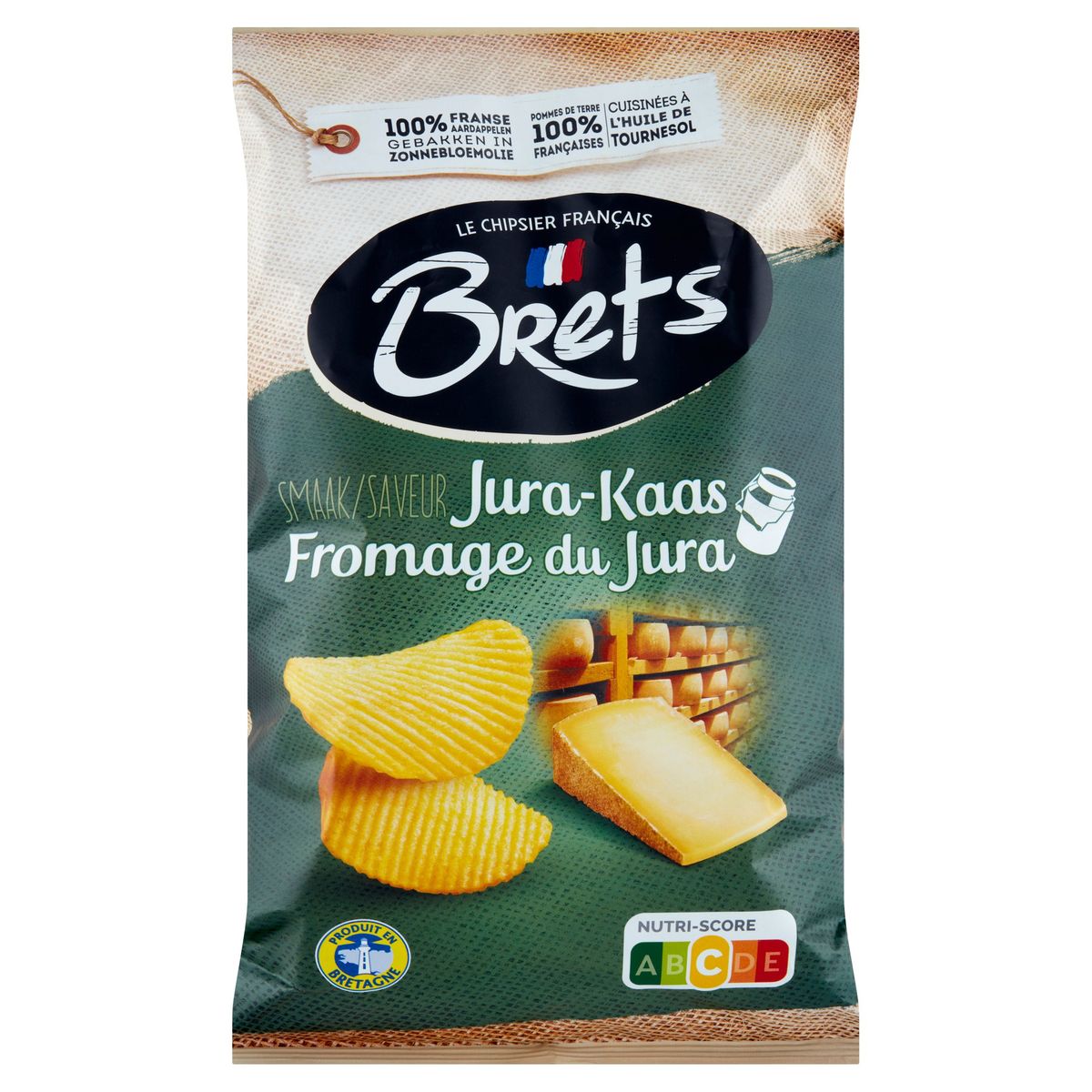 Chips au Comté BRET'S : le paquet de 125g à Prix Carrefour